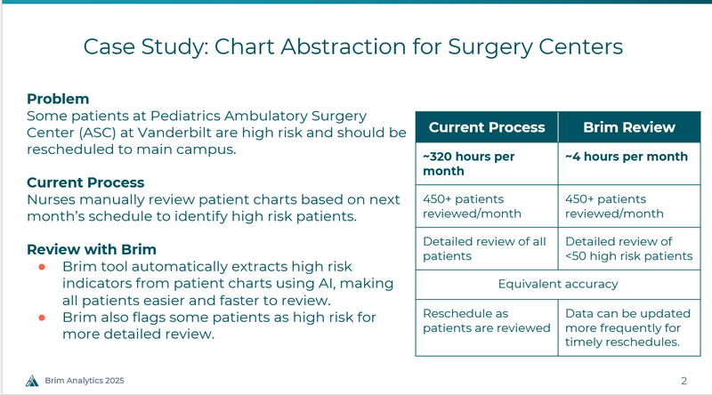 Brim Analytics interface
